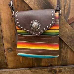Serape conceal carry purse